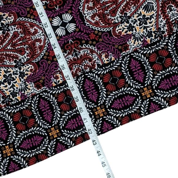 NWT Chico's Medallion-Print Dress Ikat paisley geometric print sheath dress 2/L - Picture 4 of 12